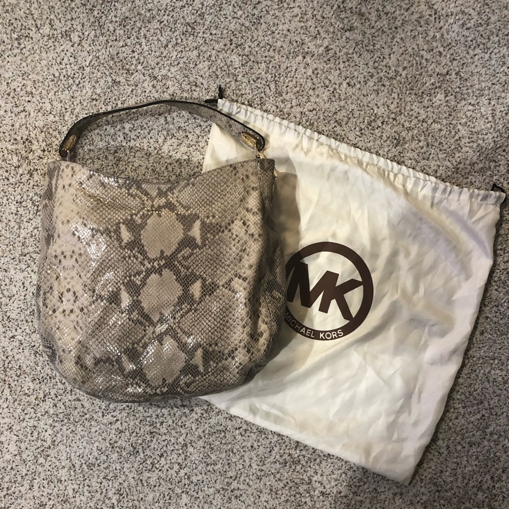 Michael Kors Python Handbag - image 1
